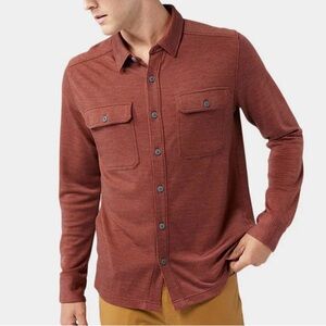 Stio Men's Alpin Midweight Merino Shirt Long Sleeve NWT
